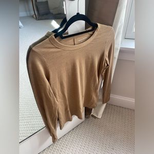 Banana Republic Cozy Slub Long Sleeve, Size Small